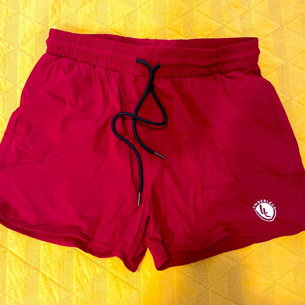 Lumber Legs men’s athletic/atheleisure 3” inseam shorts